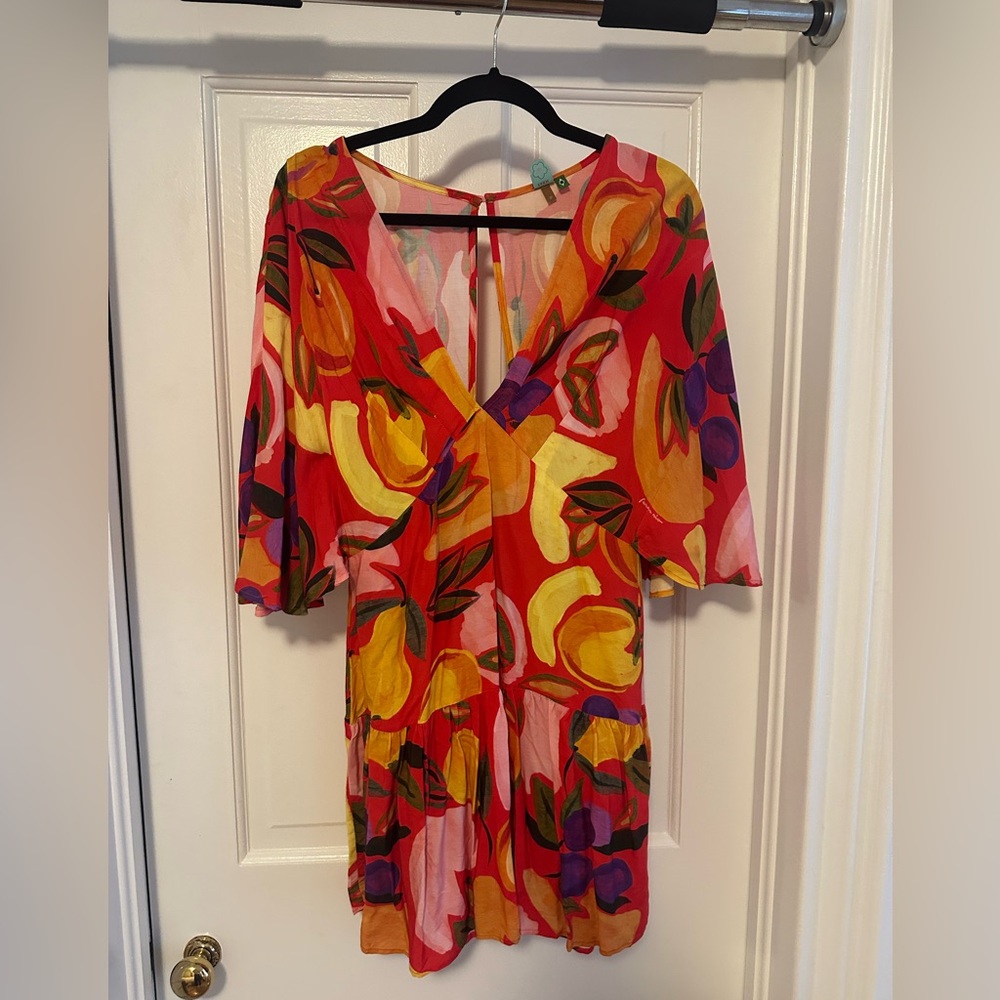 Farm Rio Mini Fruit Pattern Dress